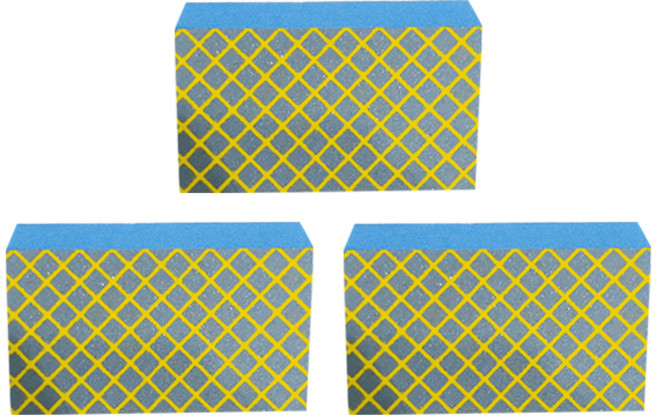 유하우스 인덕션 전용 수세미, 혼합색상, 3개