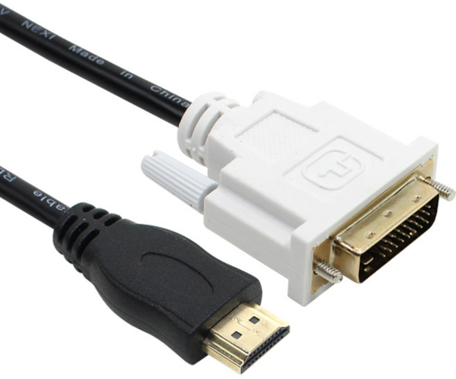 넥시 HDMI TO DVI 1.4Ver 케이블 NX-HDMI TO DVI 5M, 1개