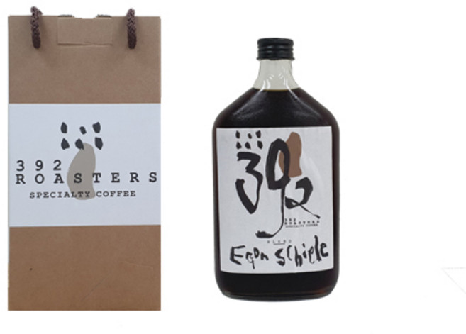 392로스터스 콜드브루 에곤 쉴레 더치커피, 450ml, 1개, 1개입