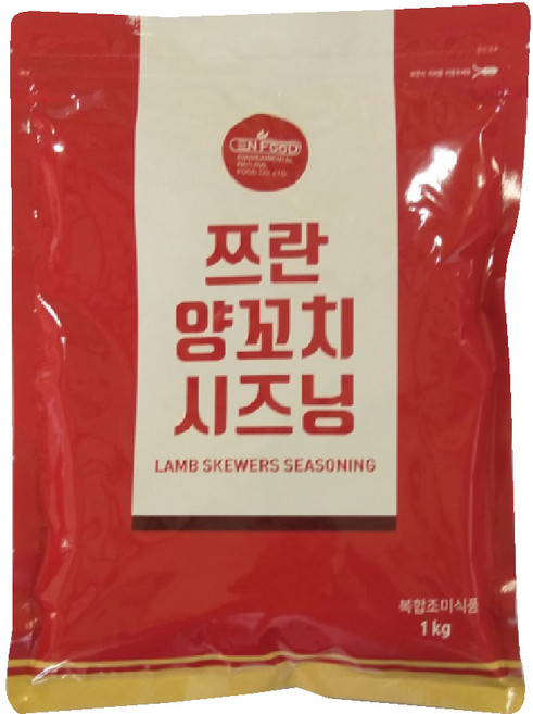 이엔푸드 쯔란 양꼬치 시즈닝, 1kg, 1개