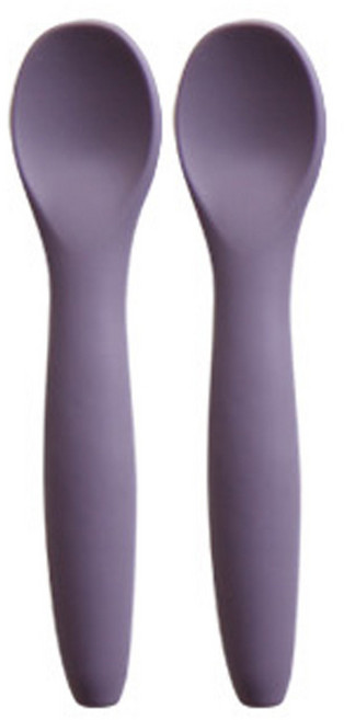 에이드엘 실리콘 이유식 스푼, 라일락, 2개