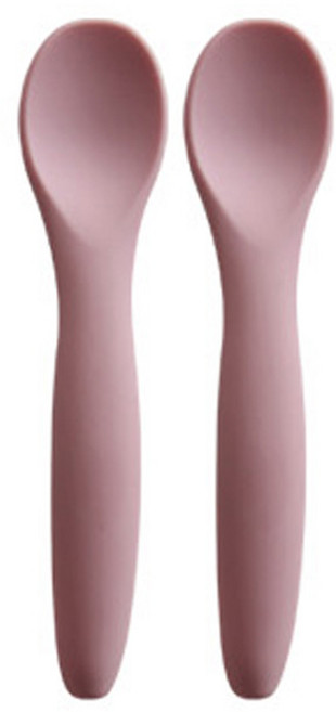 에이드엘 실리콘 이유식 스푼, 인디핑크, 2개