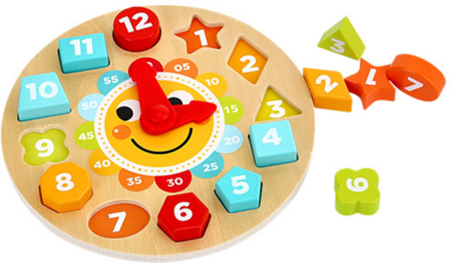 투키토이 뉴모양시계퍼즐, 1세트