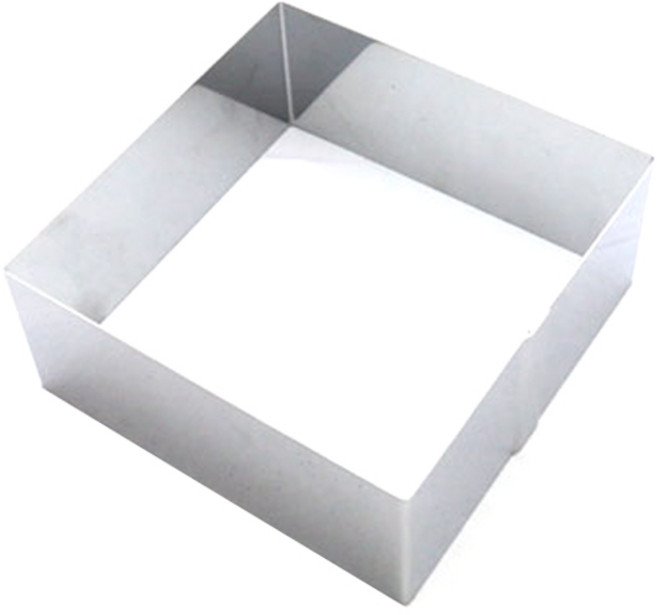 높은 사각 무스링 떡틀 무스틀 7cm, 1개