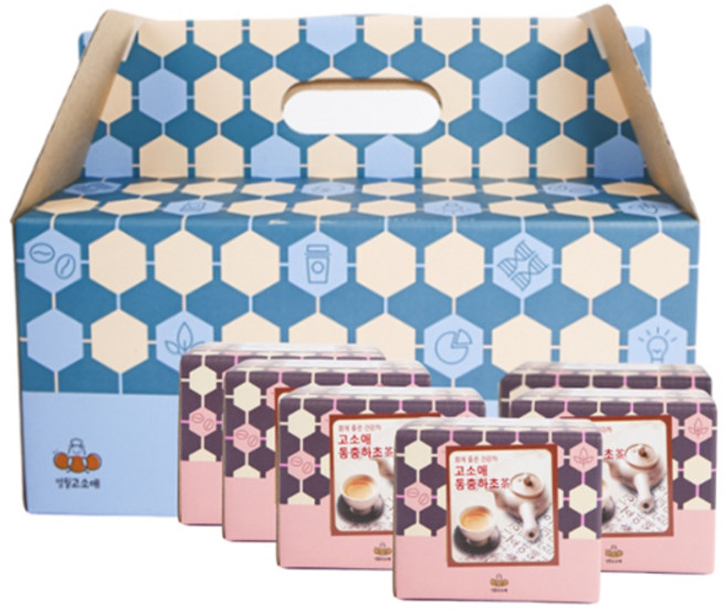 영월 고소애 동충하초 건강차 선물세트, 티백 1g x 90p, 1세트