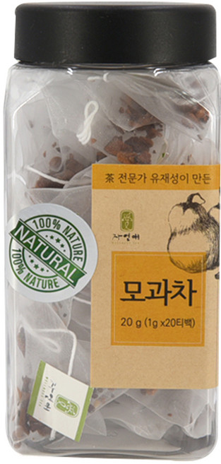 자연애 모과차 티백, 1g, 20개입, 1개