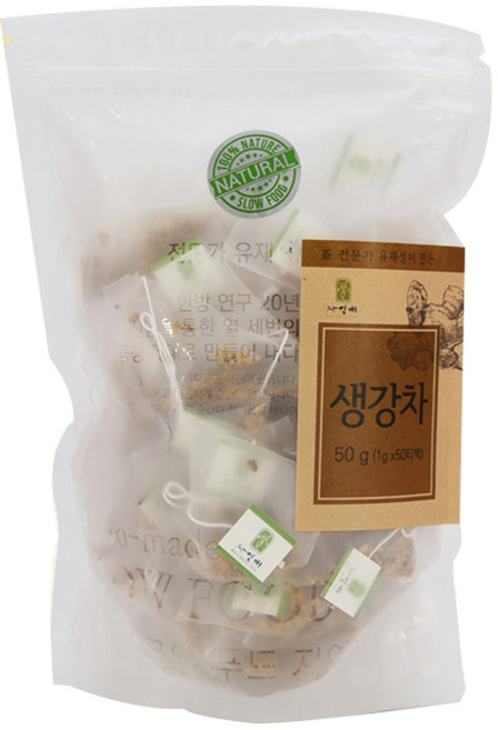 자연애 생강차, 1g, 50개입, 1개