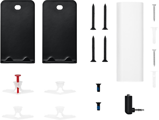 보스 사운드바 월 브라켓, Bose Soundbar Wall Bracket, 블랙