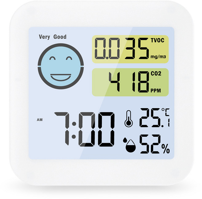 노바리빙 심플 공기질 측정 온습도계 ML745, 화이트, 1개