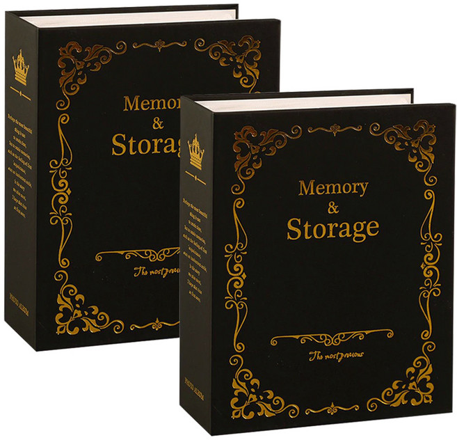 베리구즈 메모리 앤 스토리지 포토북 2p, 블랙, 100매