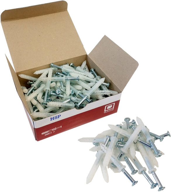 이노공구 콘크리트 타격앙카 칼블럭 8 x 50 mm 1170, 100개