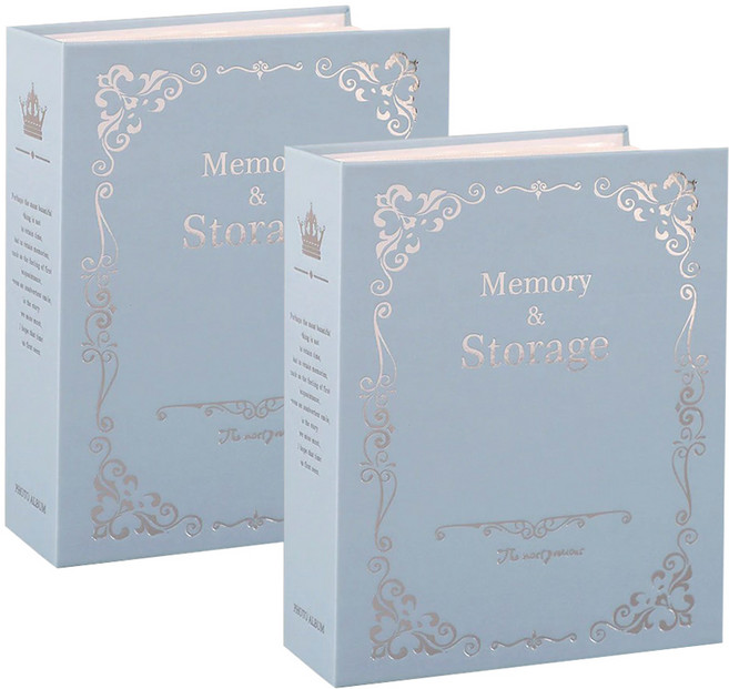 베리구즈 메모리 앤 스토리지 포토북 2p, 블루, 100매