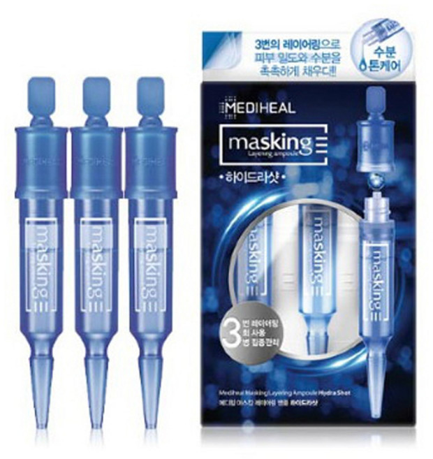 메디힐 마스킹 레이어링 앰플 하이드라샷, 4ml, 3개