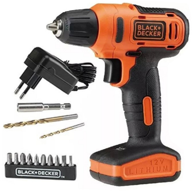 블랙앤데커 충전 전동드릴 세트 LD12SP, 1개