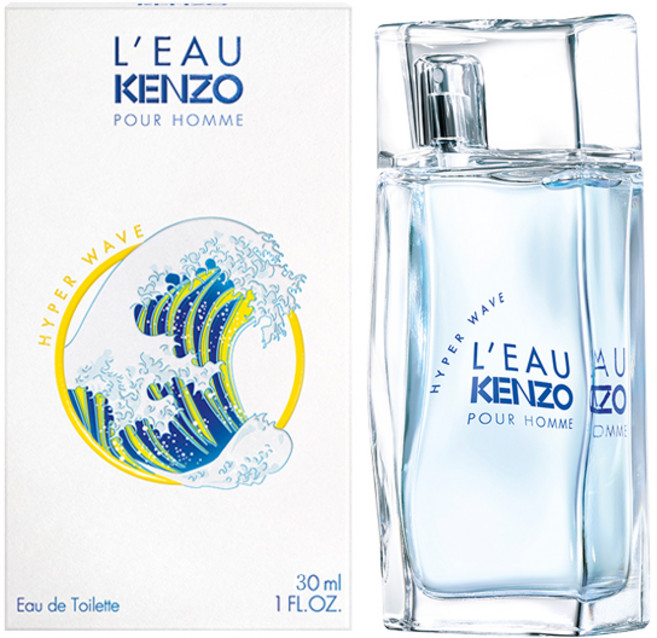 겐조 하이퍼 웨이브 뿌르 옴므 EDT, 30ml, 1개