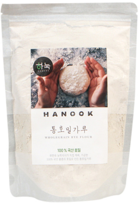 하눅 통호밀가루, 800g, 1개