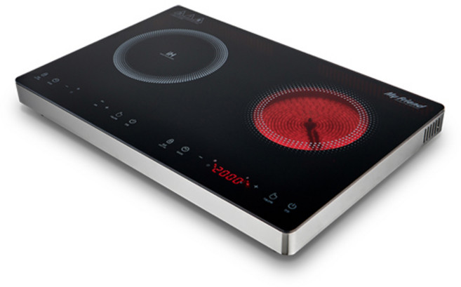 마이프랜드 하이브리드 전기레인지 2구, MFK-5032HHB, 일반형