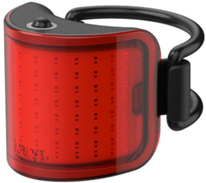 노그 330도 서라운드빔 릴코버 후미등, 블랙, 1개