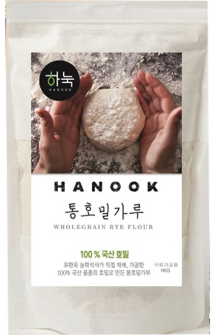 하눅 통호밀가루, 1kg, 1개