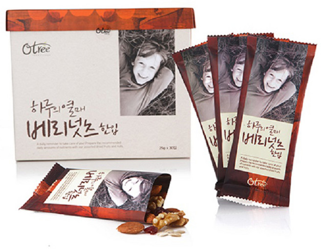 오트리 하루견과 베리넛츠, 25g, 30개