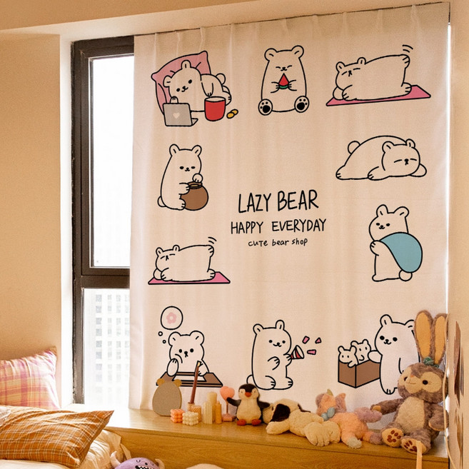 카이라 찍찍이 커튼 L101