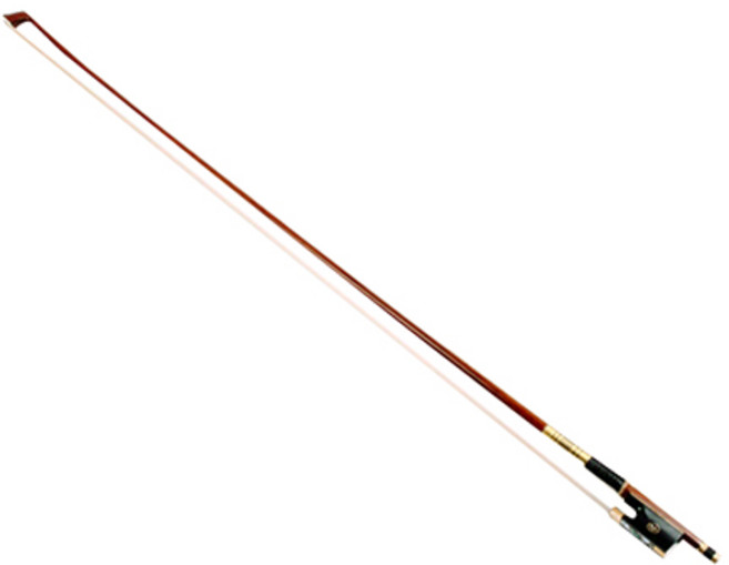 T.CUSTOM 巴西木金色裝飾手工小提琴弓 TVB-100, 1個