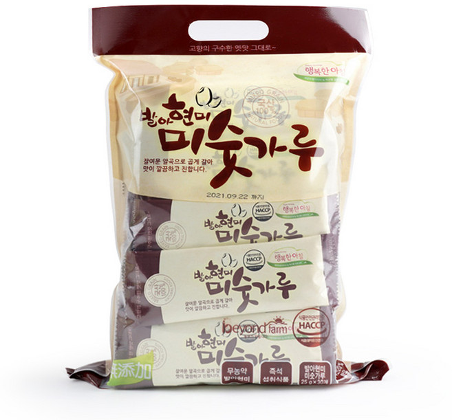 행복한아침 발아현미 미숫가루, 25g, 30개