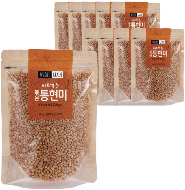 태광선식 볶은 통현미, 130g, 10개