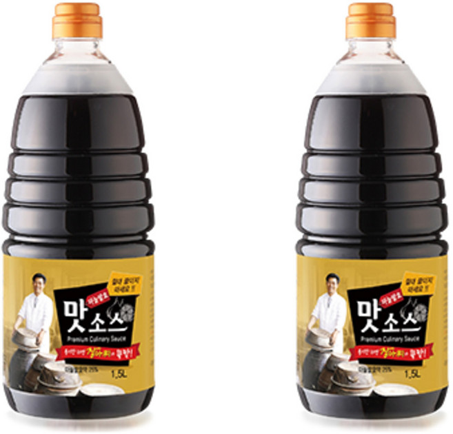도리원 마늘맛 소스, 1.5L, 2개