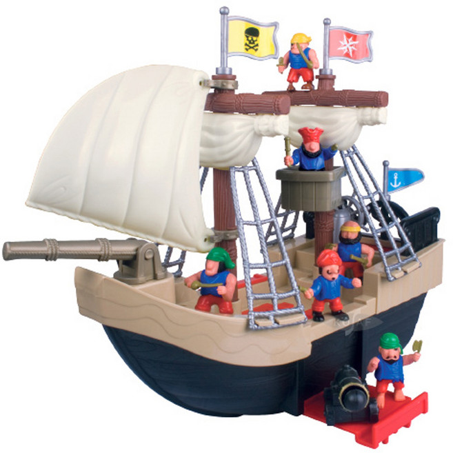 레드박스 해적서 놀이세트 612R24259-2, 혼합색상, 1개