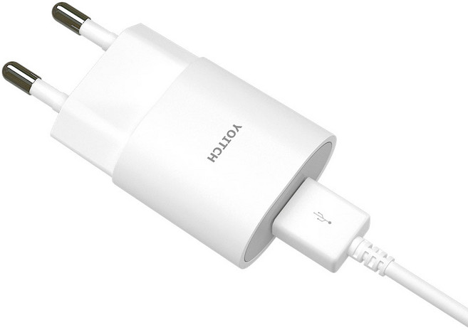 요이치 아이폰 USB 1.2A 아답터 + 8핀 케이블 2세대 1m 세트, 화이트, 1개