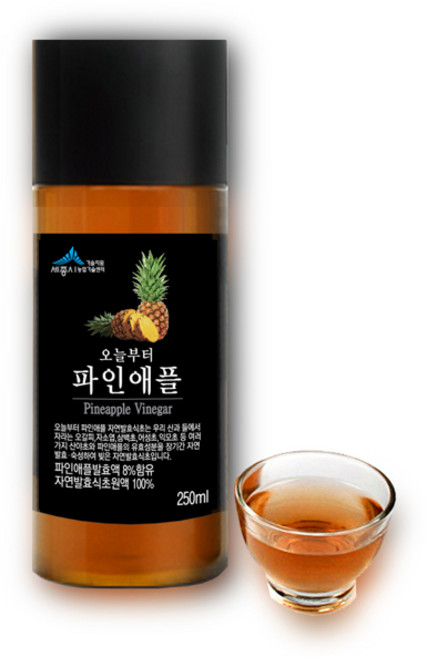 오늘부터 파인애플 자연발효식초, 250ml, 1개