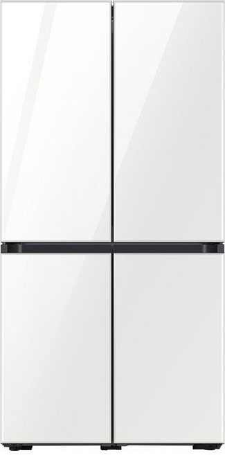 삼성전자 비스포크 프리스탠딩 냉장고 방문설치, RF85T914135, Glam White
