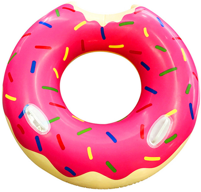 요이치 물놀이 튜브 100cm + 수리용 테이프, 도넛, 1세트