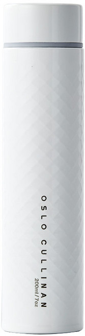 OSLO Cullinan鑽石紋陶瓷內膽不鏽鋼保溫瓶, 白色, 200ml, 1個