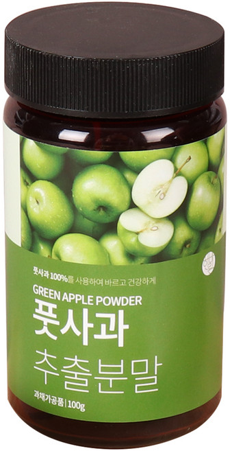 한바른식품연구소 풋사과추출분말, 100g, 1개