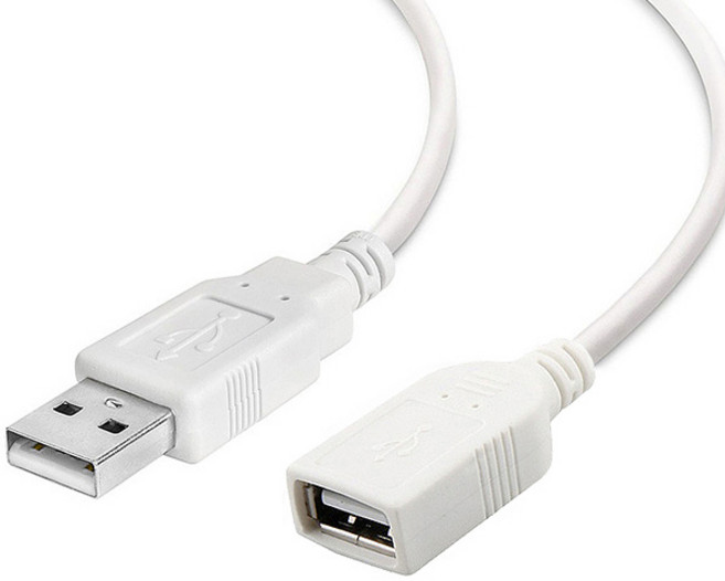 USB 02 USB2.0 연장 케이블선 AM/AF 몰딩형 AF, 1개, 3m