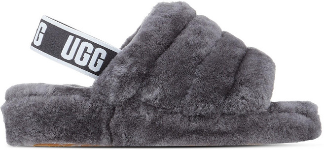 어그 우먼 플러프 예 슬라이드 실내화
