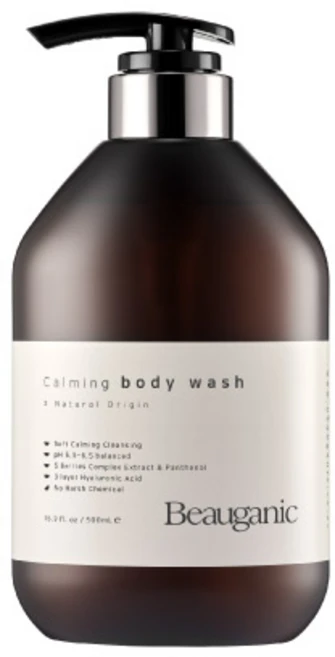 뷰가닉 카밍 바디워시 시원한향, 500ml, 1개 - 쿠팡