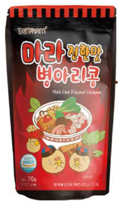 대구농산 볶은 병아리콩 마라진한맛, 70g, 1개