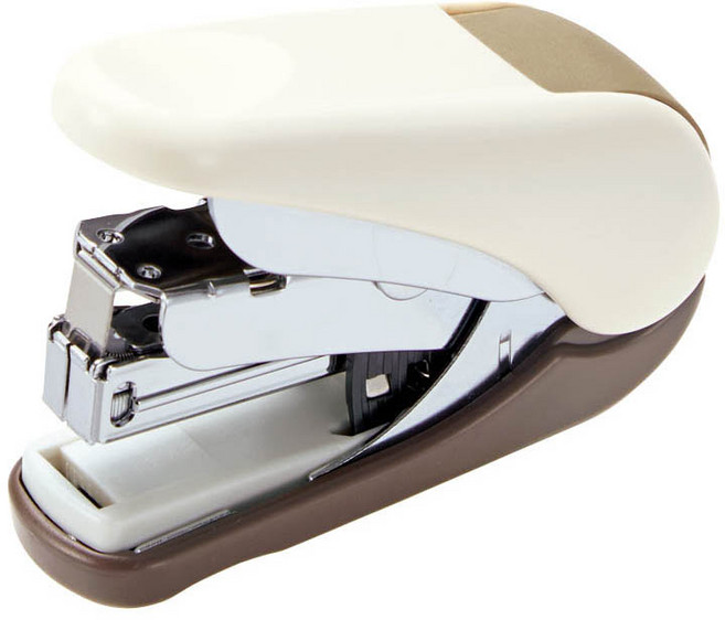 플러스 스테플러 플랫 카루히트 10호침 ST-010VNH, 화이트, 1개