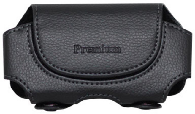 허리 벨트 휴대폰 파우치 프리미엄 스몰, 블랙, 1개