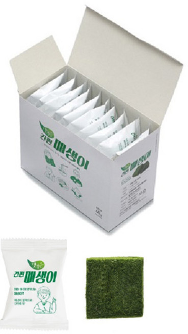 갯푸른 간편 매생이 블럭, 2g, 20개