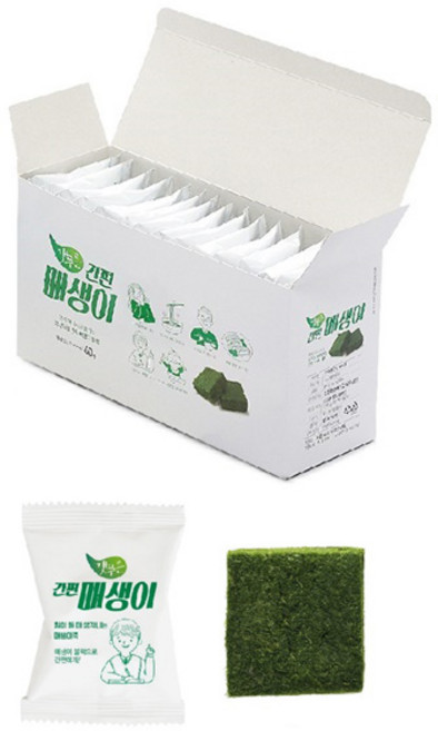 갯푸른 간편 매생이 블럭, 2g, 30개