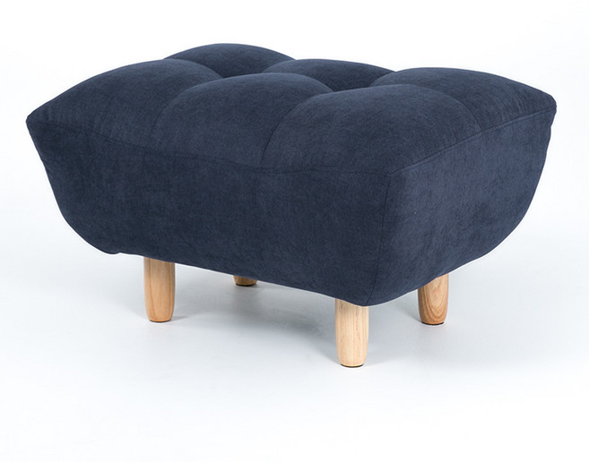 에보니아 153 방수 패브릭 1인 수툴의자, 다크블루