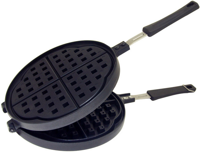 이지쿠커 점보 원형 와플팬, 1개, 425 x 215 x 37 mm