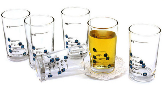 미라스아트 남박사 컬러 쏘맥잔 블루, 6개