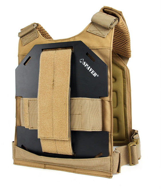 스페이버 아트 트레이닝 베스트 1.5kg + 중량판 3.58kg x 2p, 탄