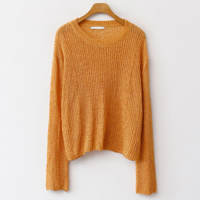 엔비룩 여성용 다우닝 라운드 니트