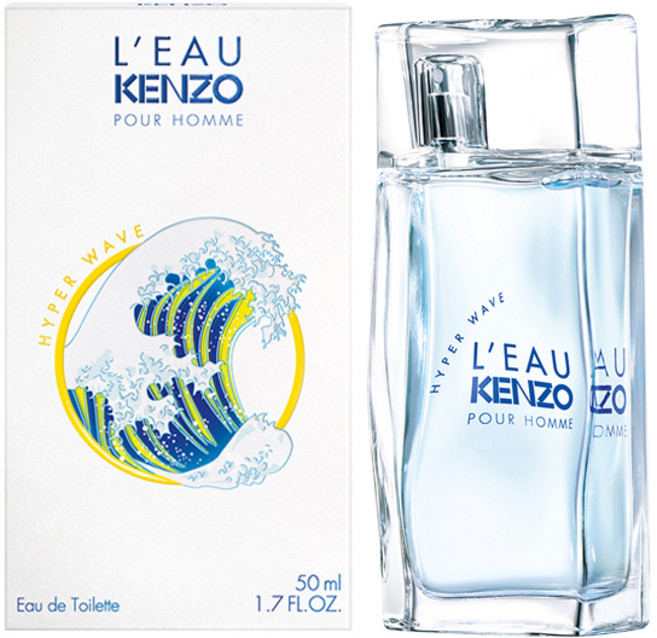 로 겐조 하이퍼 웨이브 뿌르 옴므 오 드 뚜왈렛, 50ml, 1개